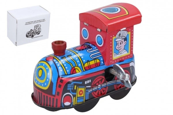 Wind-up Metal Train Toy