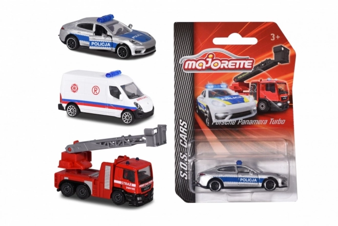 Emergency Vehicles Set by Majorette