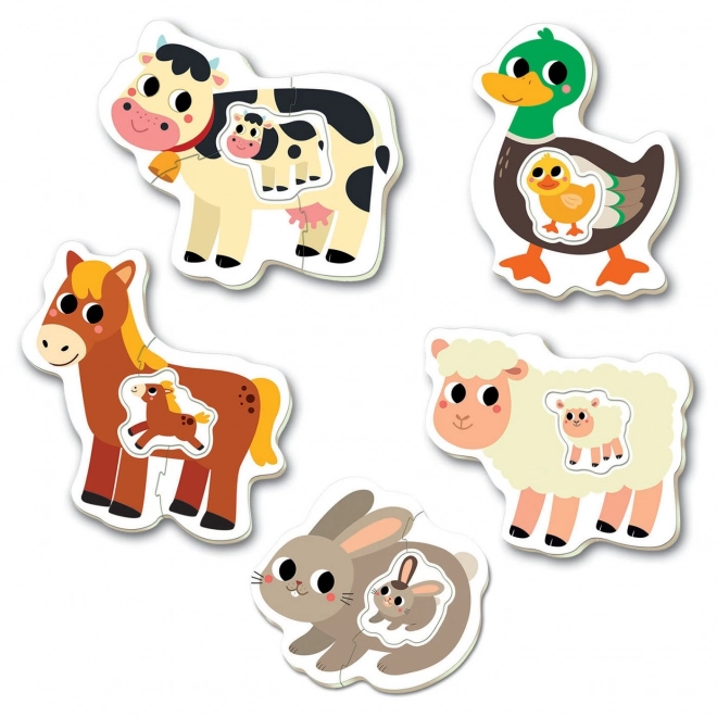 Educa Baby Puzzle Farm Animals with Babies