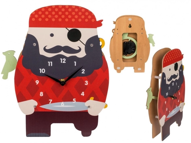 Pirate Wall Clock