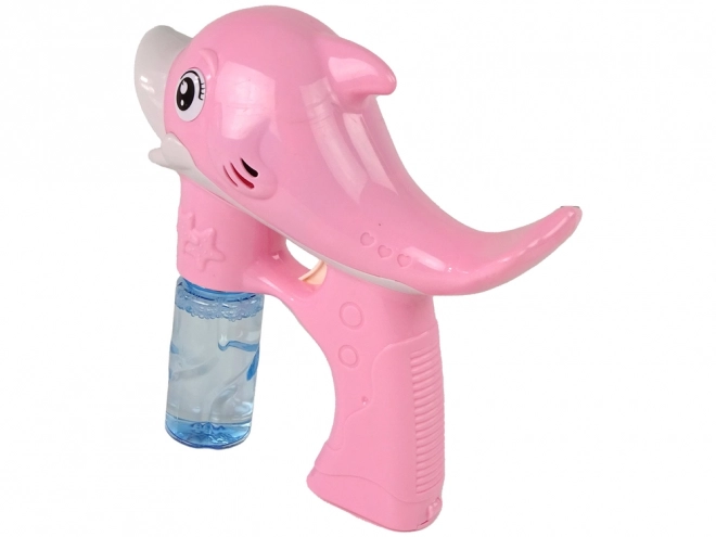 Bubble Machine Dolphin Pink