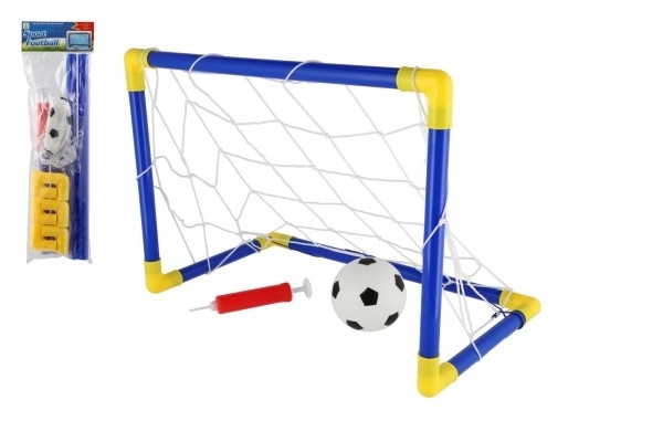 Football Goal with Ball and Pump