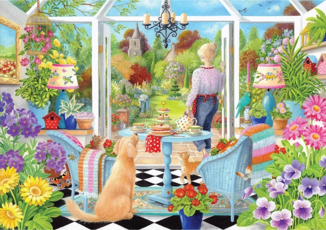 Gibsons Summer Reflection Jigsaw Puzzle 1000 Pieces