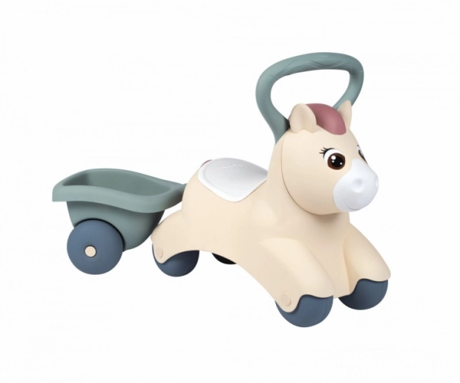 Ride-On Pony with Cart