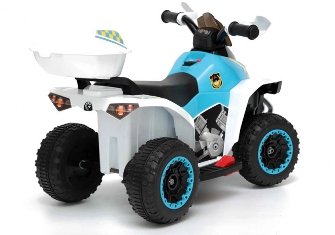 Dobíjecí čtyřkolka GTS1188-A Police White