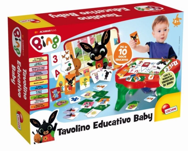 Bing Play Table and Educational Games Set