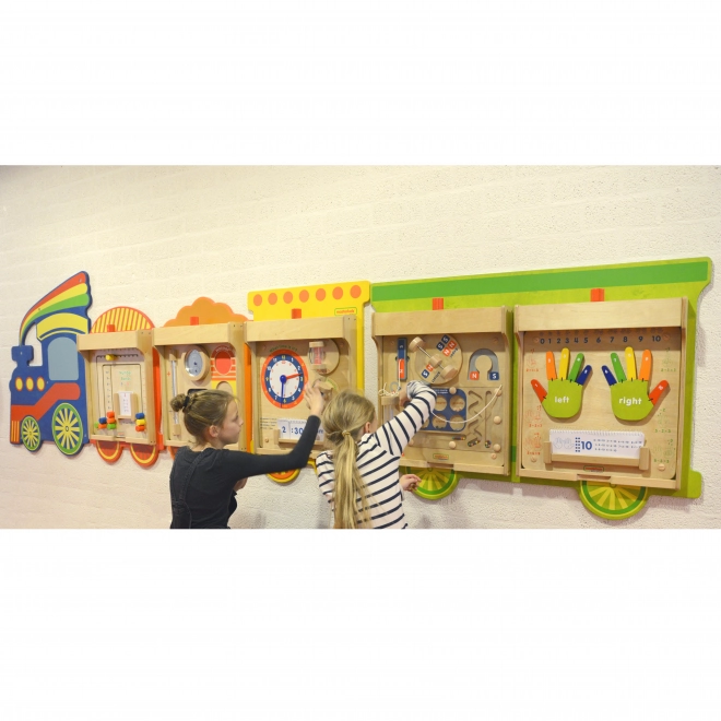 Systém pre Montáž Nástenných Tabúľ Masterkidz Flex - Vlak