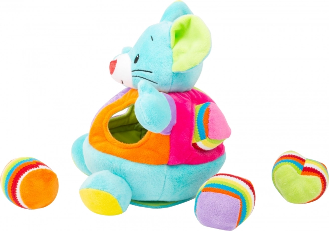 Small Foot Plush Sorting Mouse