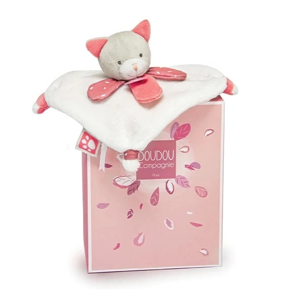 Doudou snuggle plush toy gift set