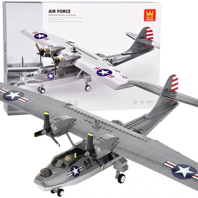 Technical Block Set Combat Plane PBY-5A Catalina