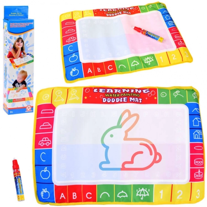 Colorful Water Drawing Mat with Pen