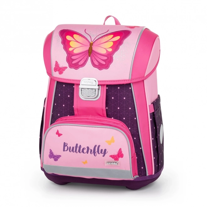 School Backpack Premium Butterfly