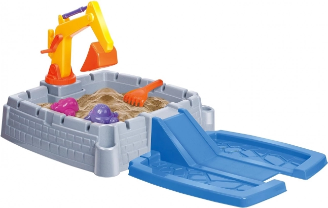 Portable Sandbox WOOPIE Castle with 9 Accessories