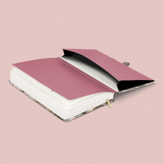 Notique Lined Notebook Blush Flowers