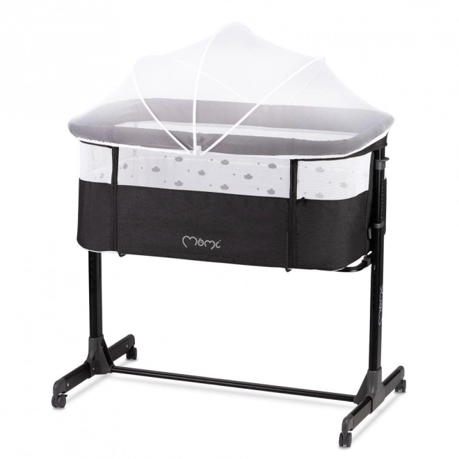 Momi revo dark gray crib