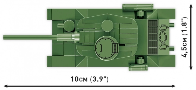 World War II T-34/85 Tank Model