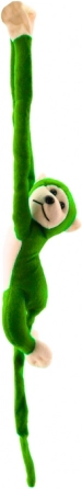 Long arms with hook-and-loop fasteners