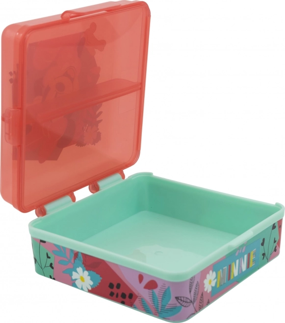 Square Multi Lunch Box Minnie Mouse