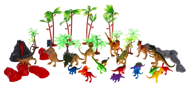 20 gumijastih dinozavrov in bogati dodatki