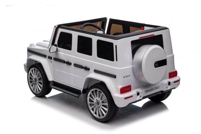 Battery-Powered Mercedes G500 4x4 White