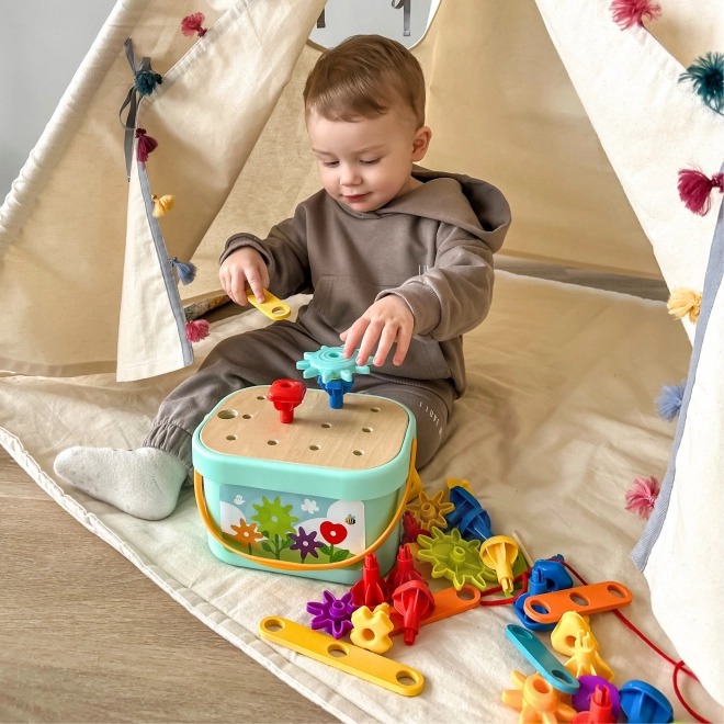 Montessori Motor Skills Box 12-in-1
