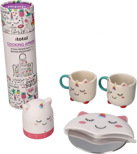 Coltello per pizza con unicorno
