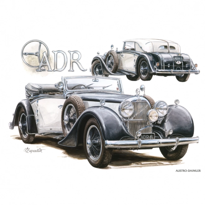 Notebook Calendar Classic Cars by Vaclav Zapadlik 2025