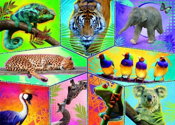 Animal Planet Exotic Animals Puzzle 200 Pieces