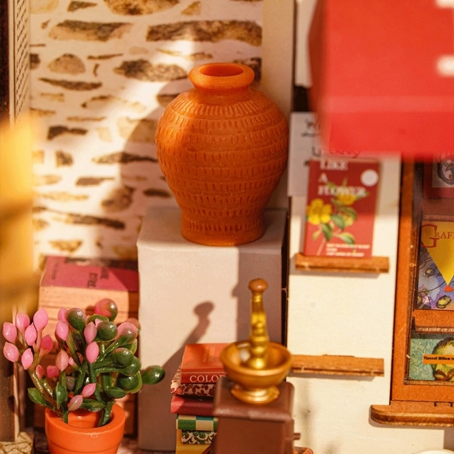 Miniature Bookstore Corner