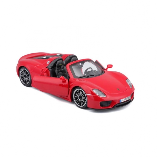 Die-cast Model Car Porsche 918 Spyder by Bburago