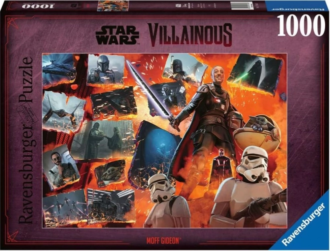 Ravensburger Puzzle Star Wars Villains Moff Gideon 1000 Pieces