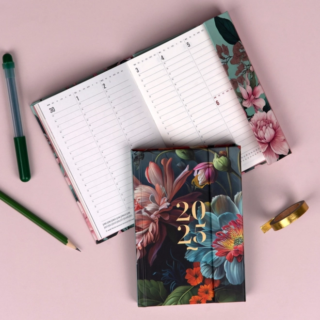 Weekly Magnetic Diary Flowers 2025