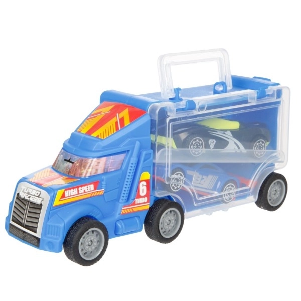 Race Car Transport Truck Set