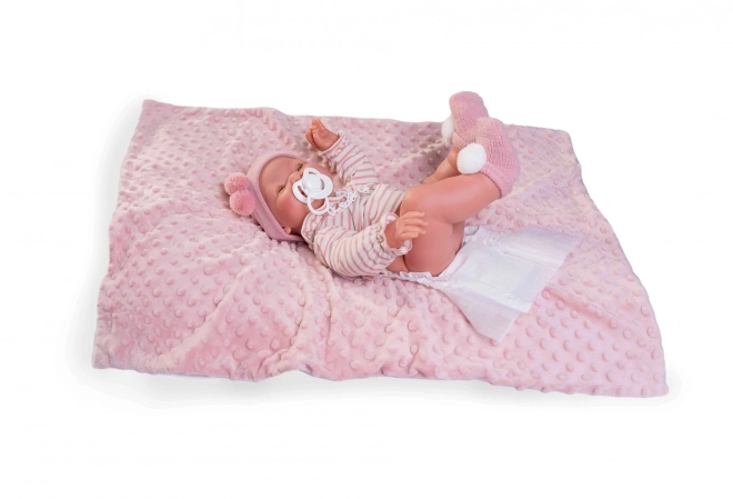 Antonio Juan MIA - Blink and Pee Realistic Baby Doll with All-Vinyl Body