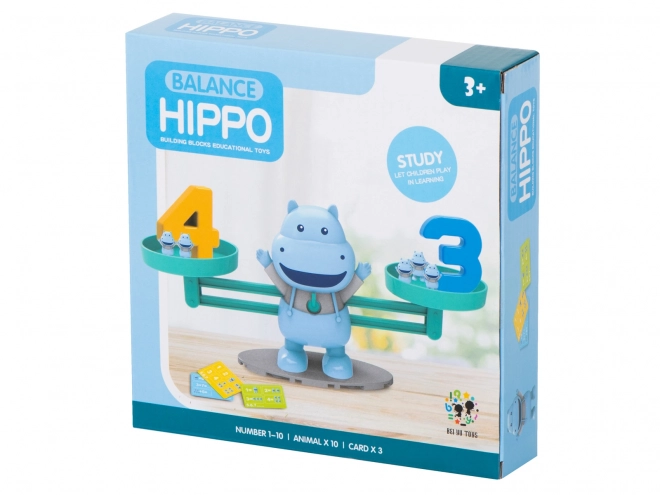 Educational Hippo Balance Scale for Math Learning