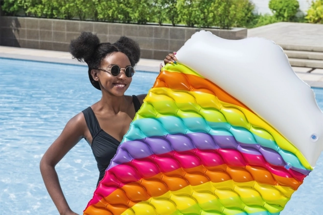 Inflatable Rainbow Air Mattress