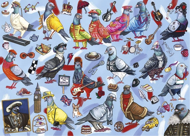 British Birds Puzzle 1000 Pieces