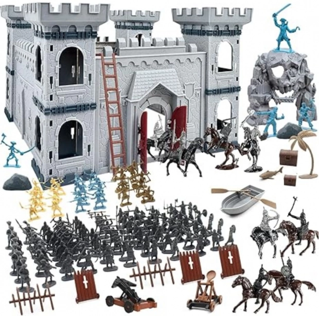 Piratenburg mit Figuren und Zubehör, 311 Teile