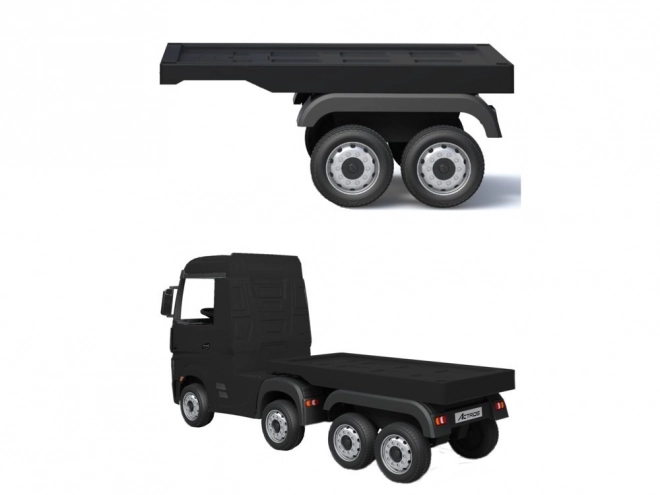 Black Trailer for Mercedes Actros