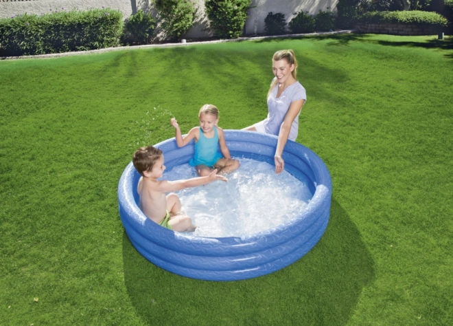 Inflatable Blue Kiddie Pool