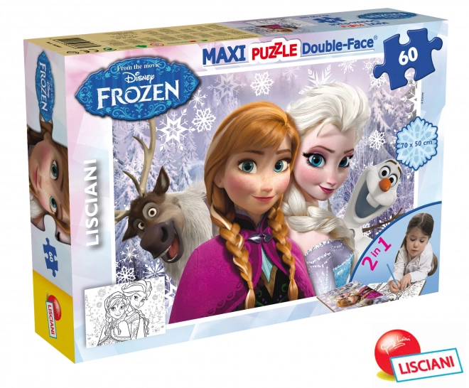 Frozen 2-in-1 Maxi Puzzle with Elsa and Anna