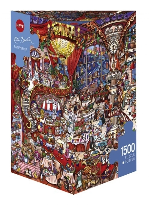 Heye puzzle pastry shop 1500 pieces