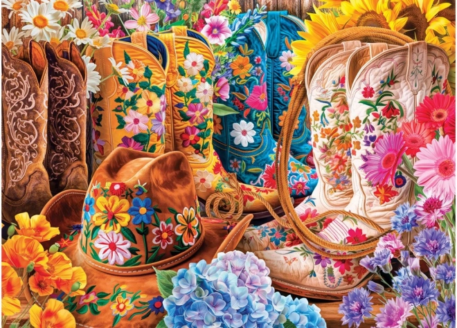 Puzzle Stivali del fattore 1000 pezzi