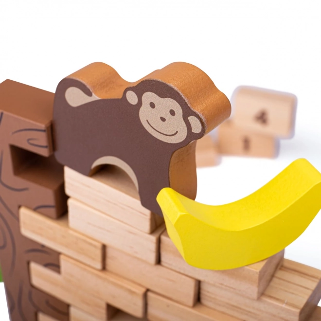 Falling Jungle Wooden Motor Skills Game