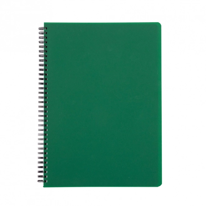 Twin Wire A5 Notepad Classic Green