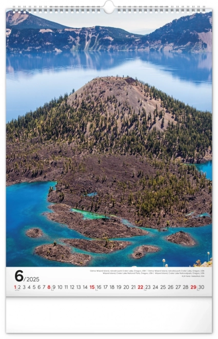 National Parks Wall Calendar 2025