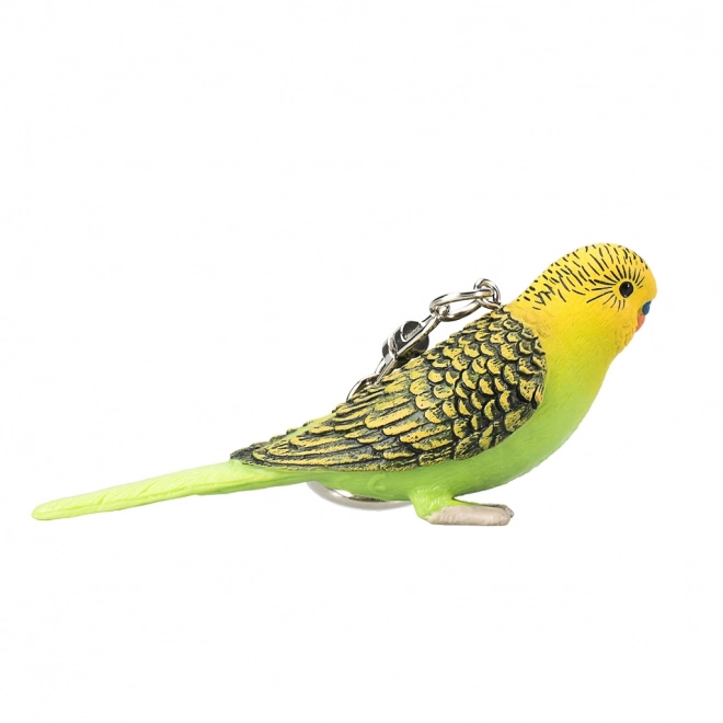 Green Budgerigar Keychain