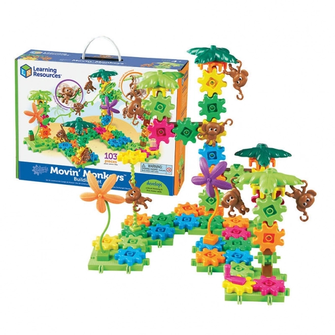 Gears Movin' Monkeys Building Set