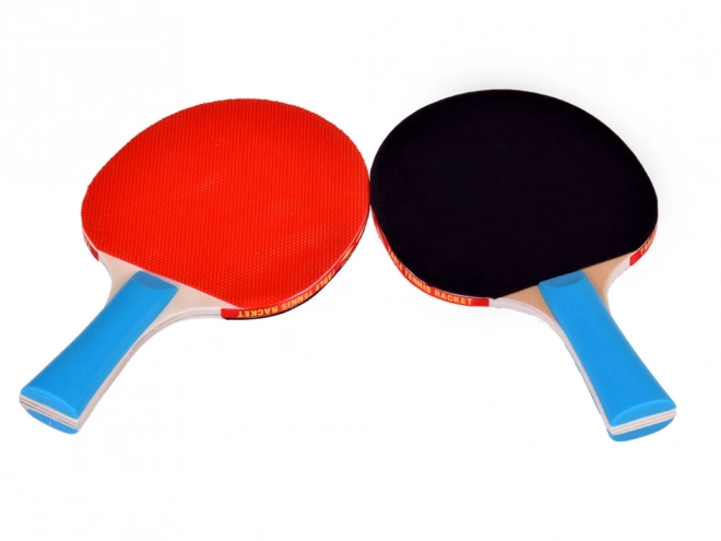 Wooden Table Tennis Paddle Set with Balls