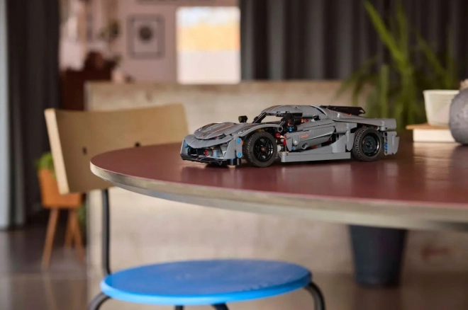 Gray Hypercar LEGO Technic Koenigsegg Jesko Absolut